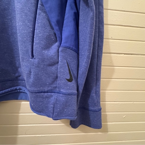Nike Yoga Dri Fit Hoodie Indigo Blue - Picture 7 of 9